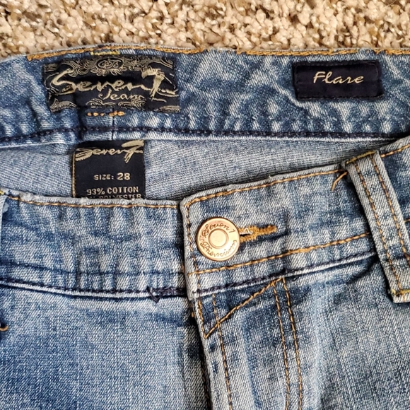 Seven7 flare jeans, size 28 - Picture 6 of 6